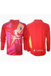 Fotbalové Dres Juventus Brankářské Domácí Oblečení 2024-25 Dlouhý Rukáv